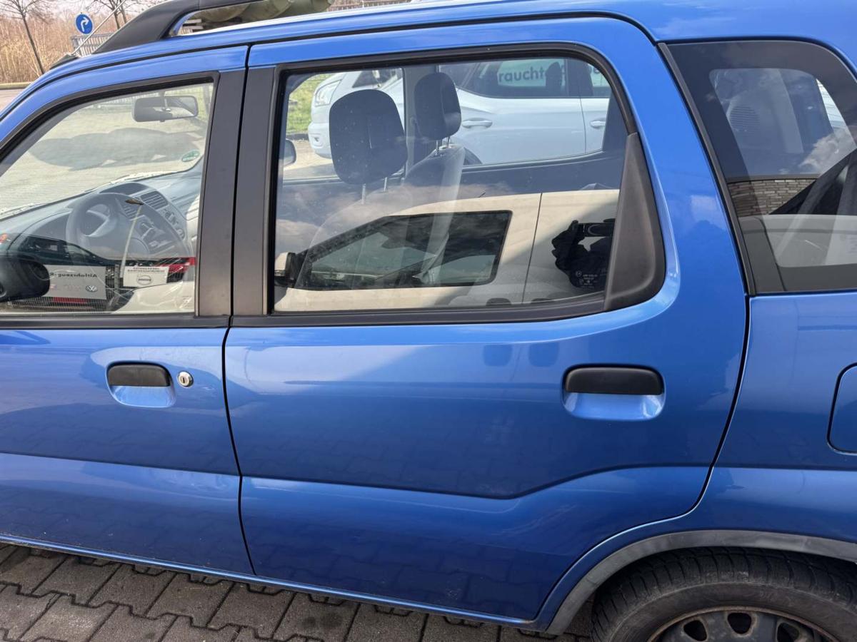 Suzuki Ignis FH Boriginal T&uuml;r hinten links Z2J Cyprus Blue Rohbau j.2003